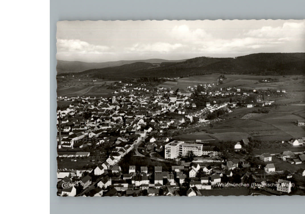 Waldmuenchen Fliegeraufnahme