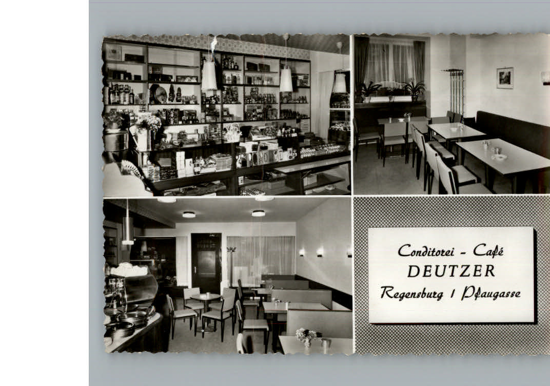 Regensburg Konditorei Cafe Deutzer