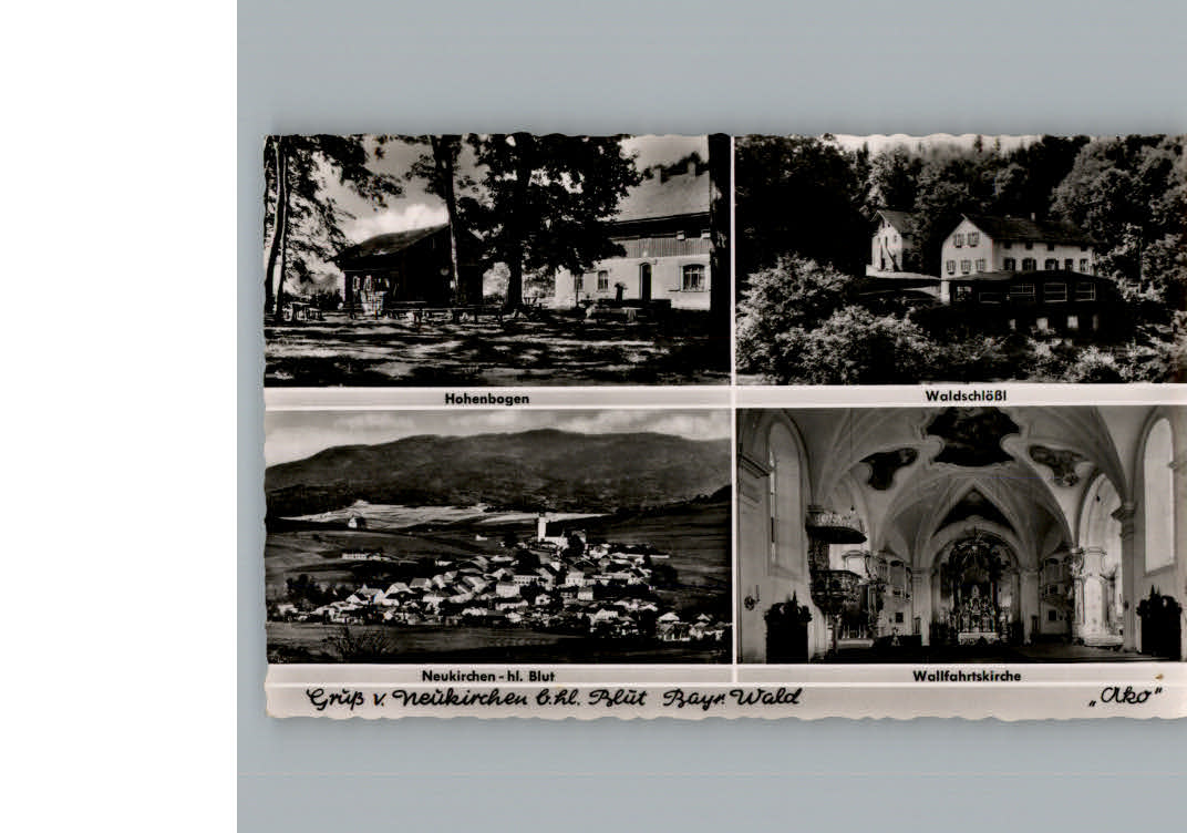 Neukirchen Heilig Blut Wallfahrtskirche Hohenbogen