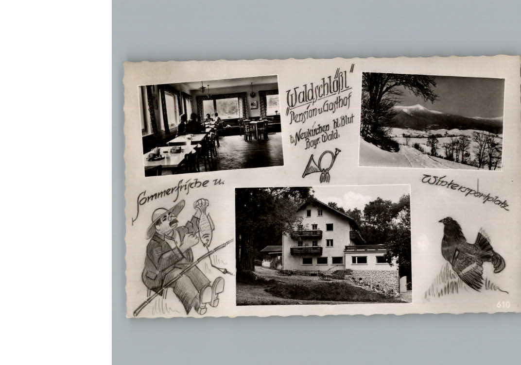 Neukirchen Heilig Blut Gasthof Waldschloessl