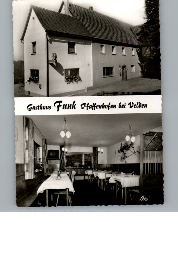 Pfaffenhofen Mittelfranken Gasthaus Funk