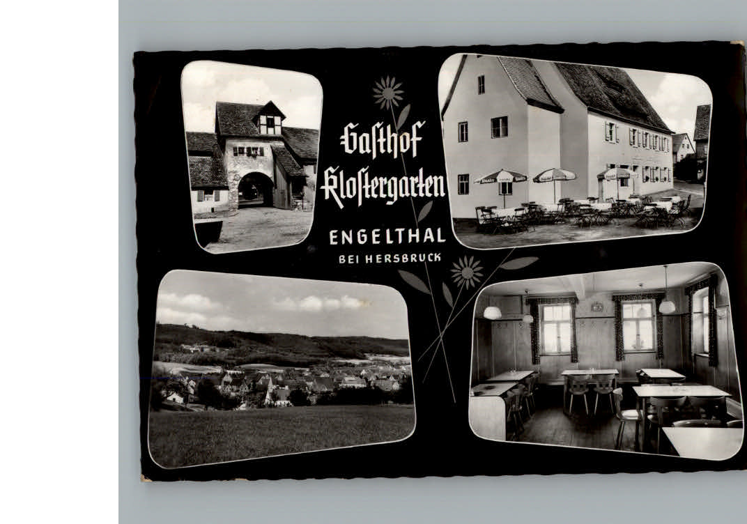 Engelthal Mittelfranken Gasthof Klostergarten