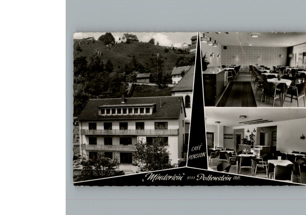 Pottenstein Oberfranken Cafe - Pension Minderlein