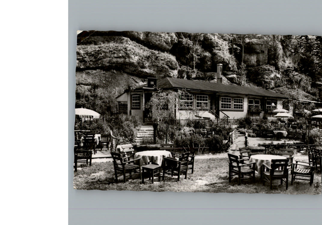 Pottenstein Oberfranken Cafe Wald