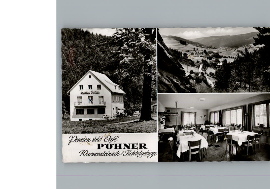 Warmensteinach Pension - Cafe Poehner