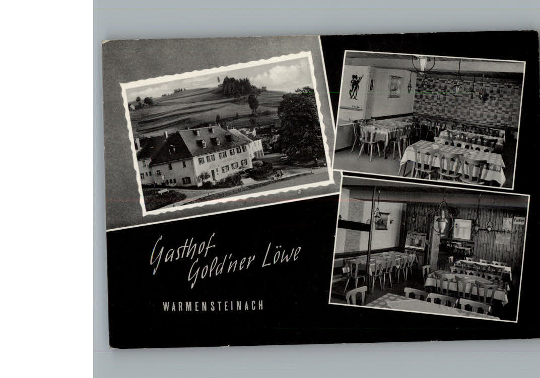 Warmensteinach Gasthof Goldener Loewe