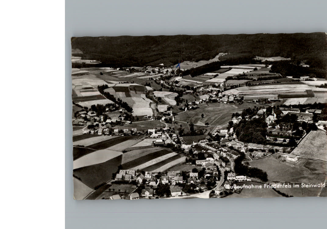 Friedenfels Fliegeraufnahme