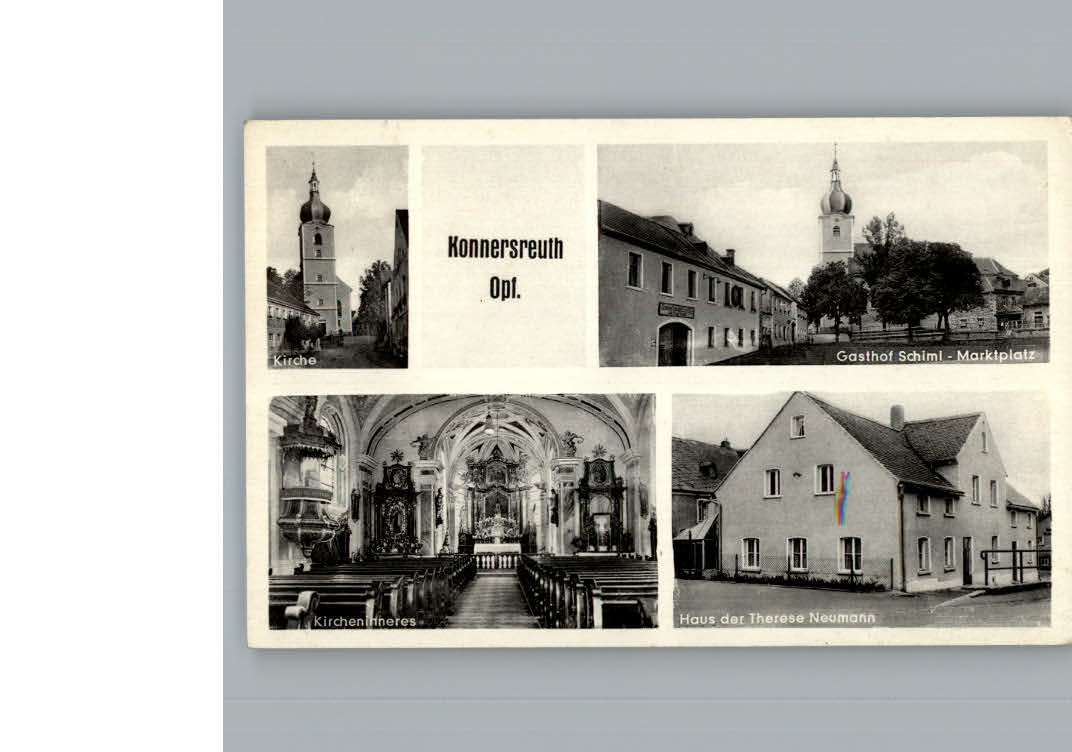 Konnersreuth Oberpfalz Gasthof Schiml