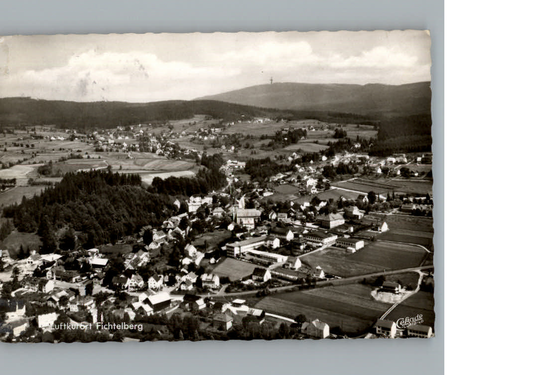 Fichtelberg Bayreuth Fliegeraufnahmee