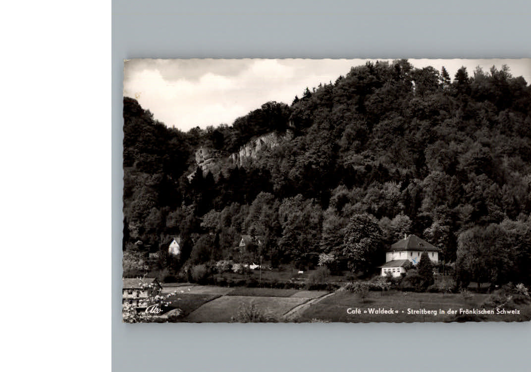 Streitberg Oberfranken Cafe Pension Waldeck