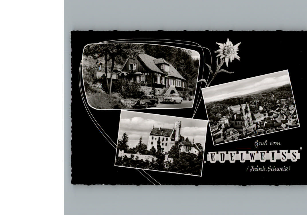 Goessweinstein Cafe Pension Edelweiss