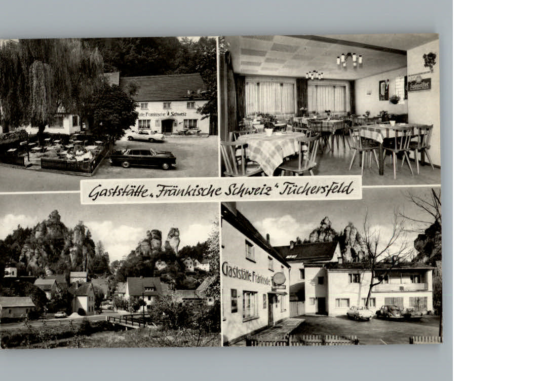 Tuechersfeld Gaststaette Fraenkische Schweiz