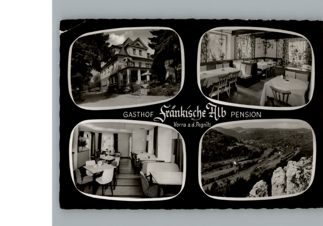 Vorra Pegnitz Gasthof Pension Fraenkische Alb