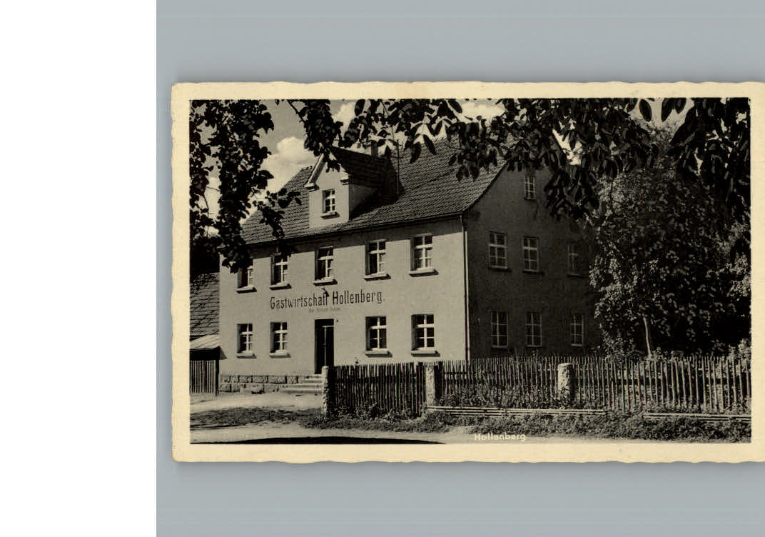 Pottenstein Oberfranken Gastwirtschaft Hollenberg