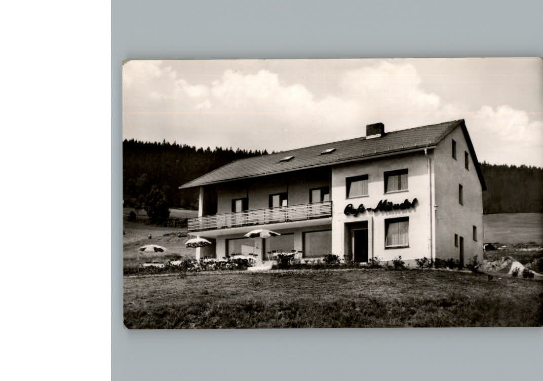 Warmensteinach Cafe Pension Muendel