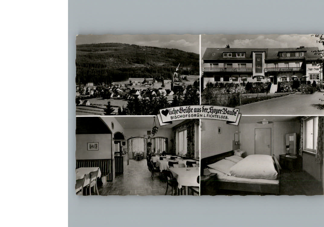 Bischofsgruen Restaurant Pension Hoyer-Baude