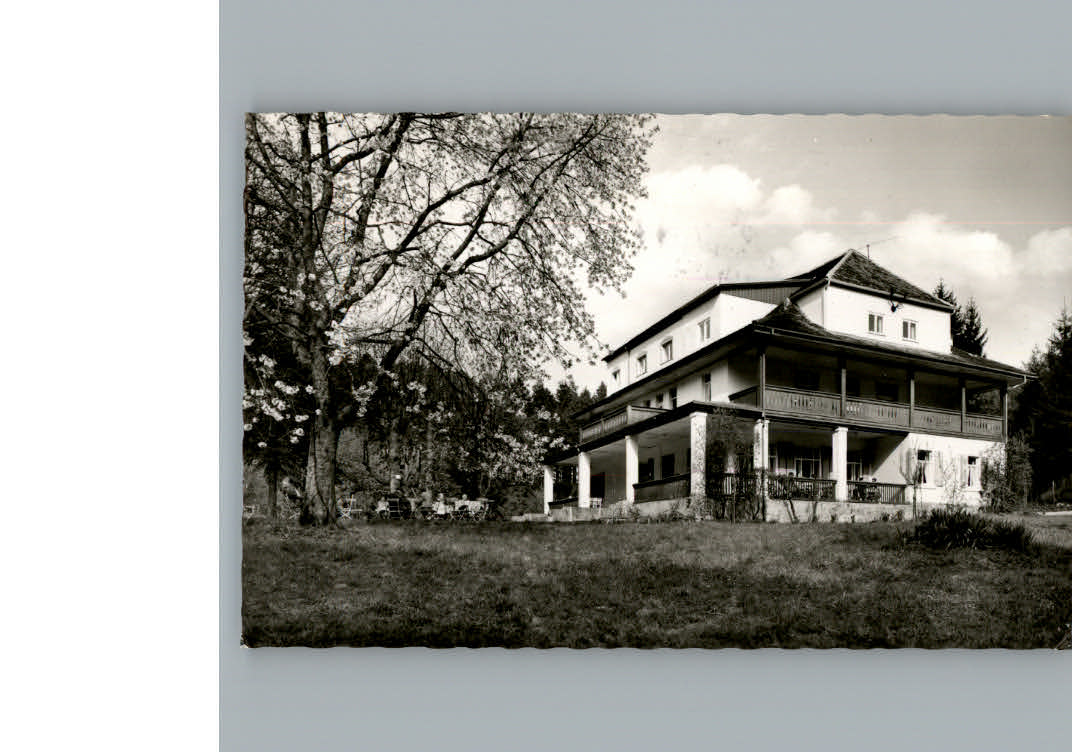 Bad Berneck Cafe Pension, Restaurant Kurhaus Waldlust