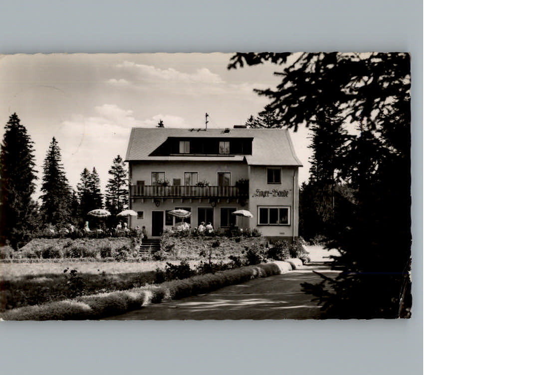 Bischofsgruen Restaurant Pension Hoyer-Baude