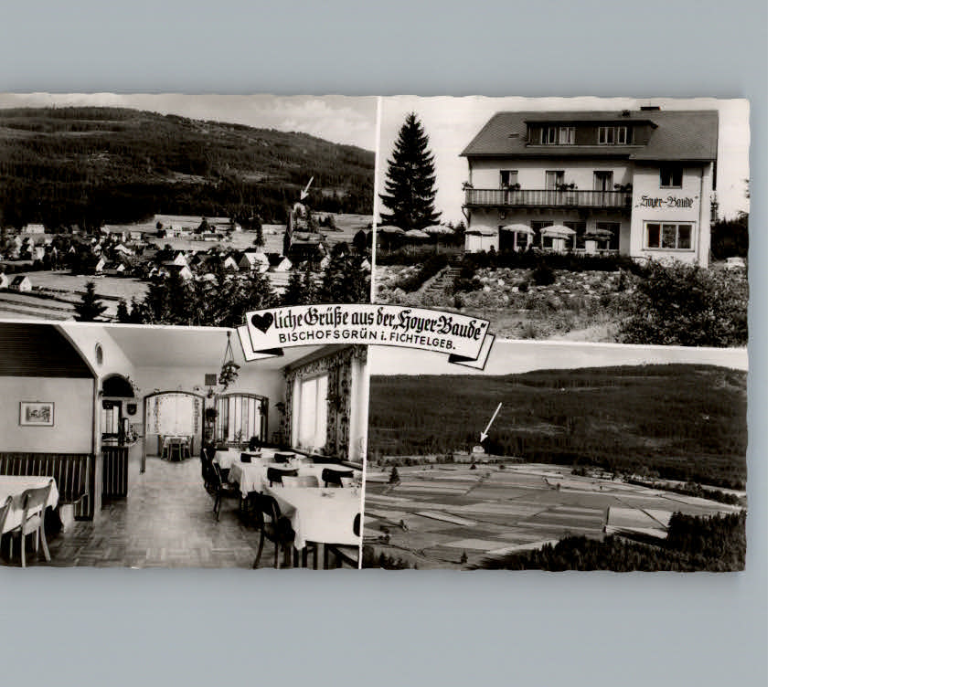 Bischofsgruen Restaurant Pension Hoyer-Baude