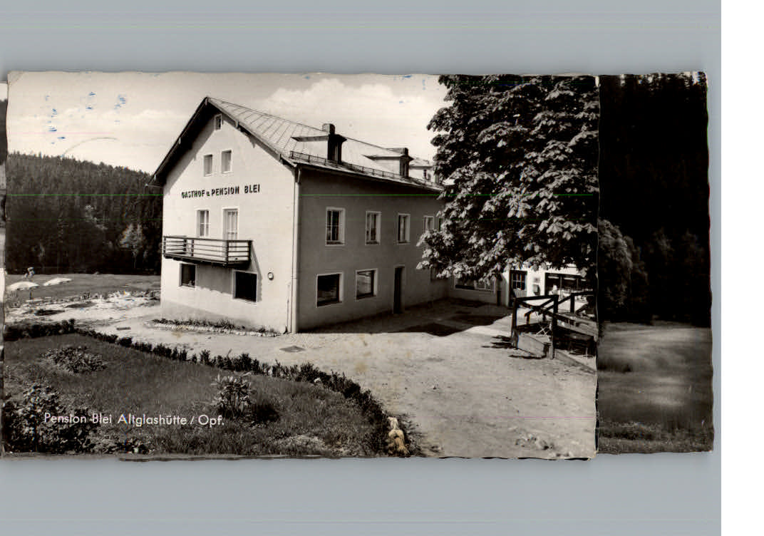 Altglashuette Oberpfalz Gasthof Pension Blei