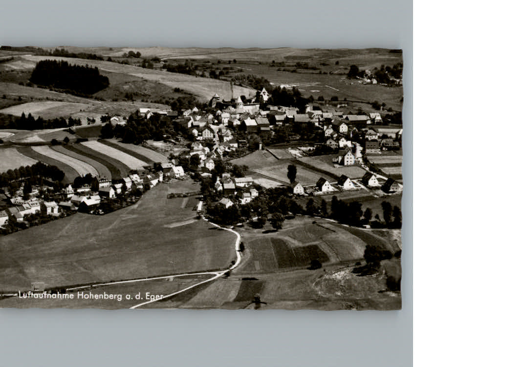 Hohenberg Eger Fliegeraufnahme