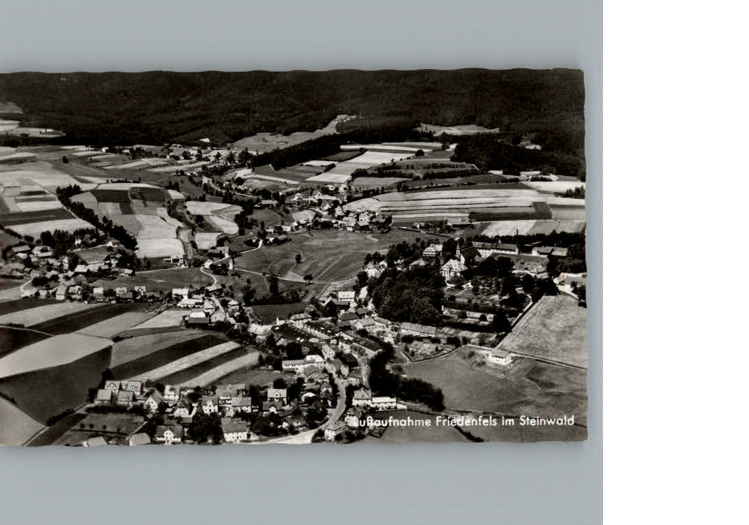 Friedenfels Fliegeraufnahme