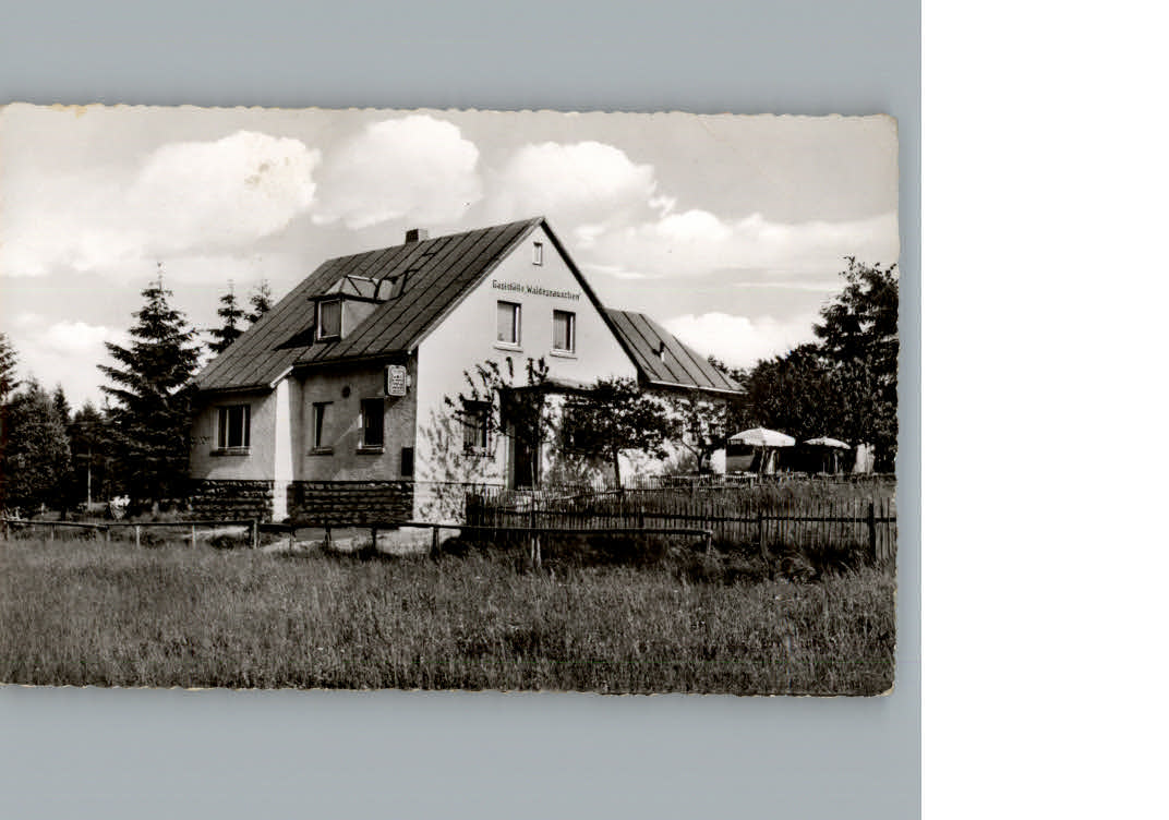 Neubau Fichtelberg Gaststaette Waldesrauschen