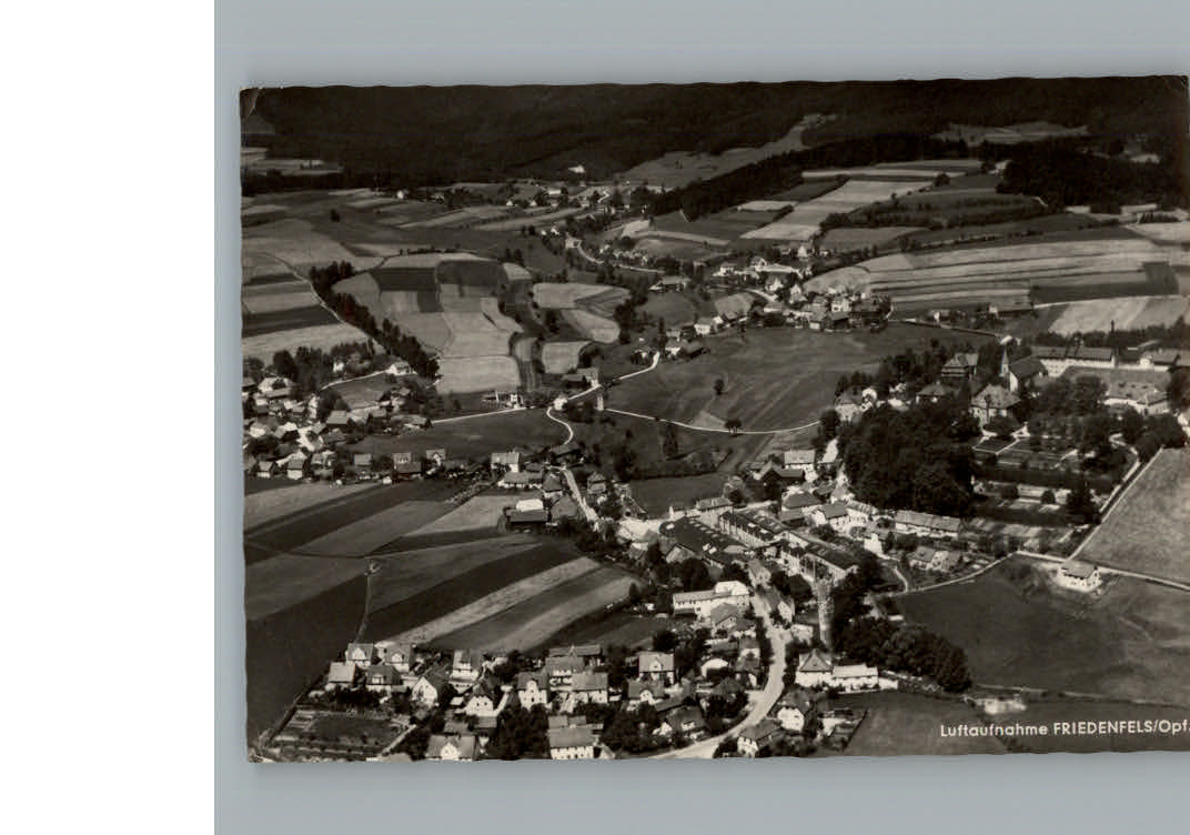 Friedenfels Fliegeraufnahme