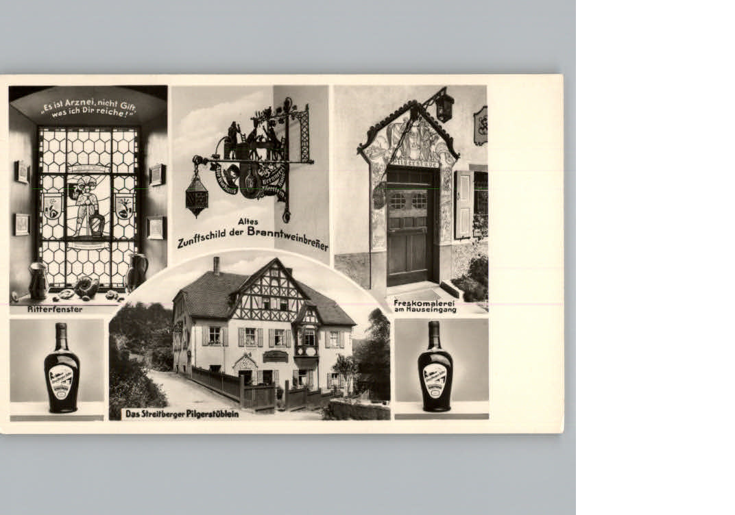 Streitberg Oberfranken Alte Kurhausbrennerei Histor Pilgerstube