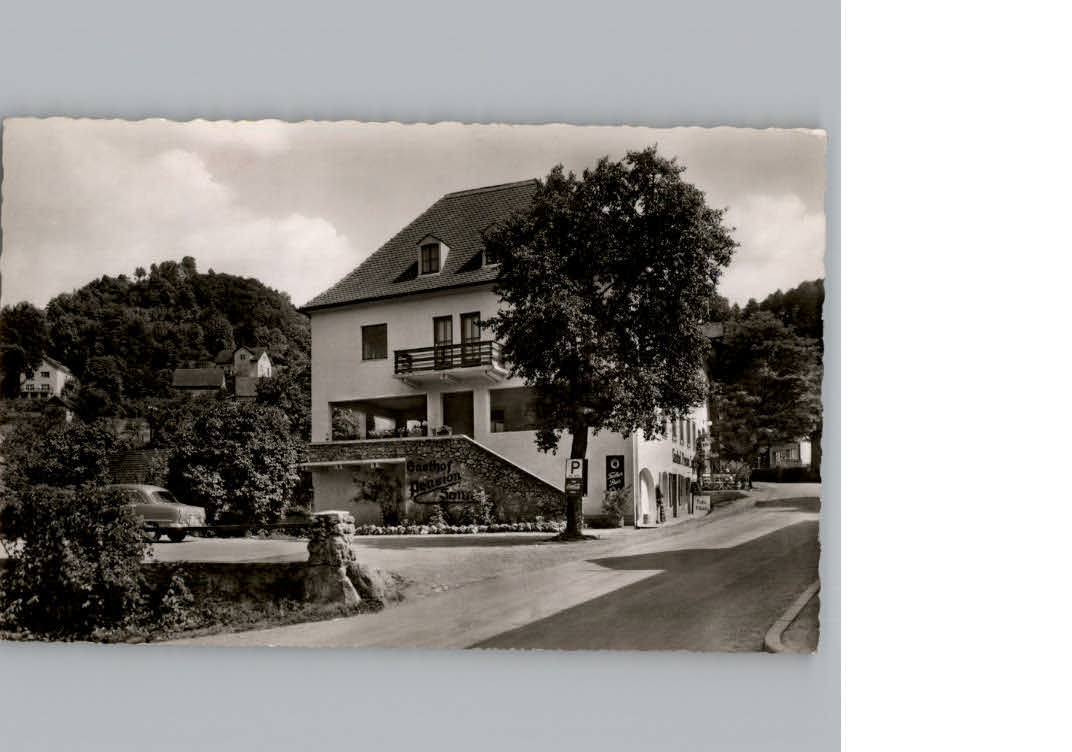 Muggendorf Fraenkische Schweiz Cafe Pension Sonne