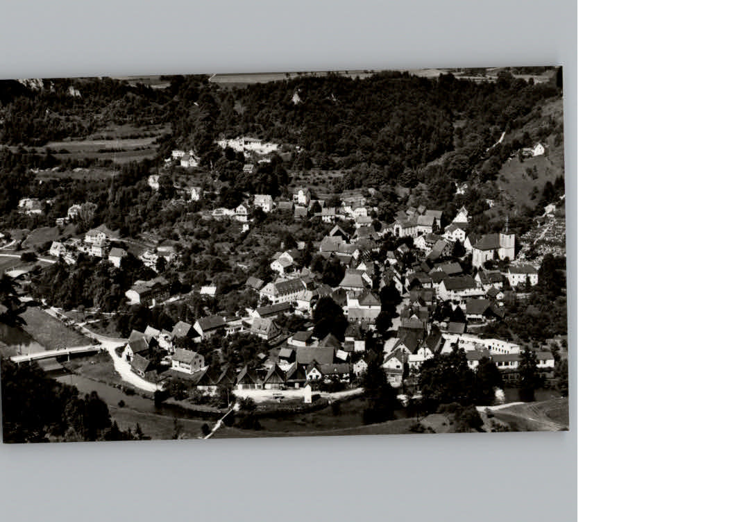 Muggendorf Fraenkische Schweiz Fliegeraufnahme