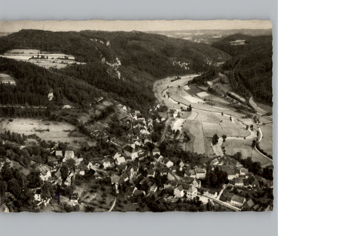 Muggendorf Fraenkische Schweiz Fliegeraufnahme