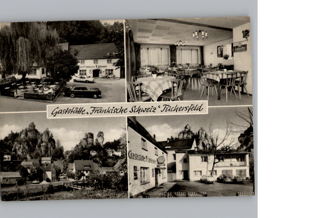 Tuechersfeld Gaststaette Fraenkische Schweiz