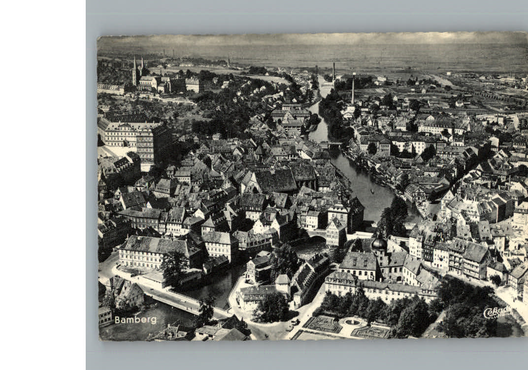 Bamberg Fliegeraufnahme