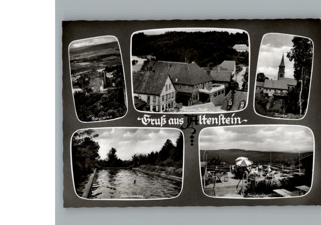 Altenstein Schwimmbad Gasthaus Pension Kolb