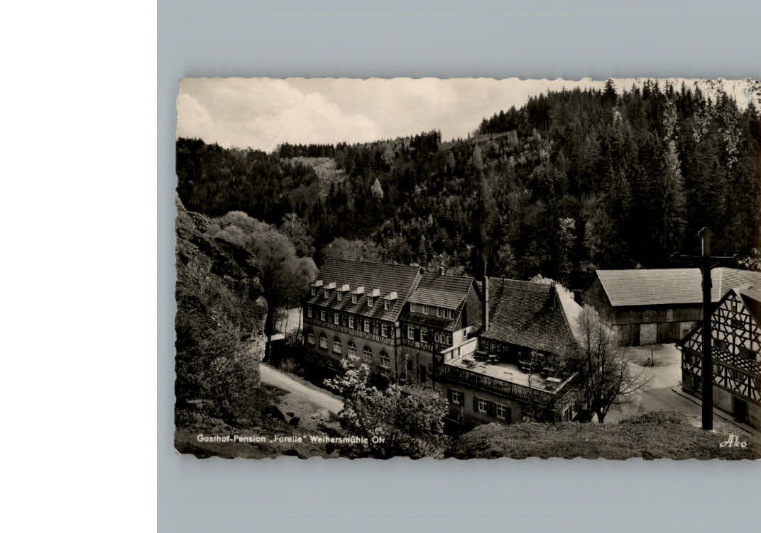 Weihersmuehle Bamberg Gasthof Pension Forelle