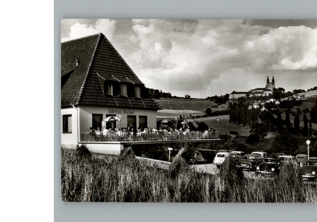 Banz Bad Staffelstein Restaurant Cafe Pension am Banzer Wald