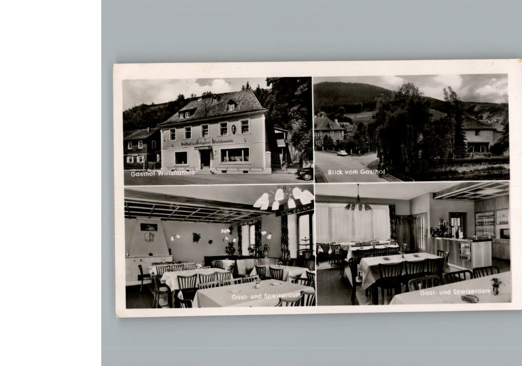 Wallenfels Oberfranken Gasthof Wirtshannla