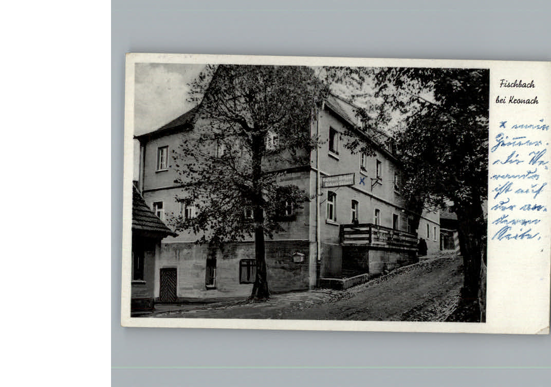 Fischbach Kronach Gasthof Richard Soellner