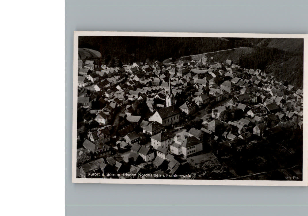 Nordhalben Fliegeraufnahme