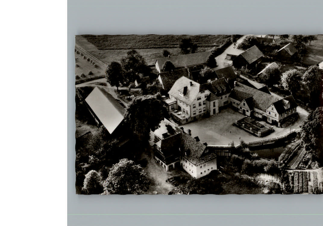 Hermes Fliegeraufnahme Pension Haueis