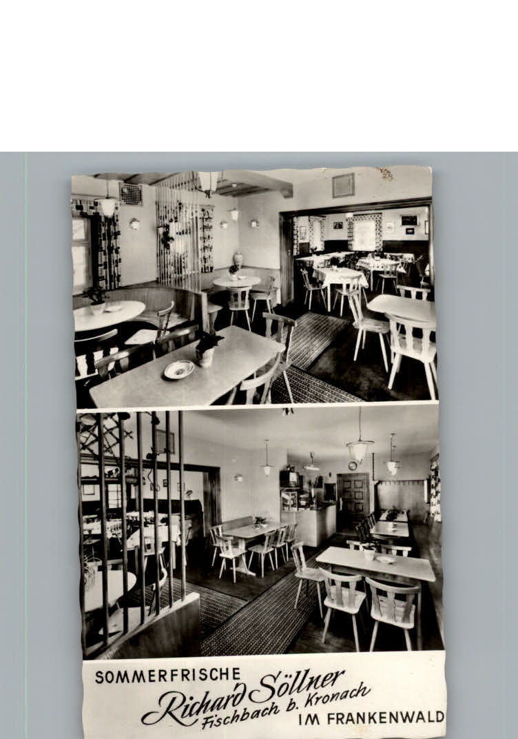 Fischbach Kronach Gasthof Richard Soellner