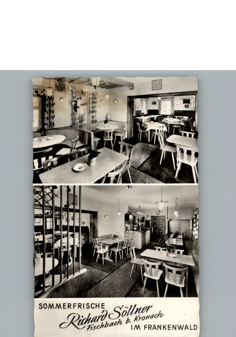 Fischbach Kronach Gasthof Richard Soellner