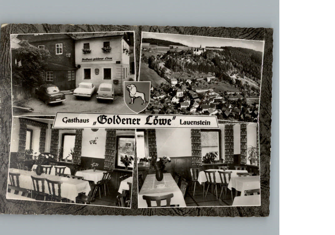 Lauenstein Oberfranken Gasthaus Goldener Loewe