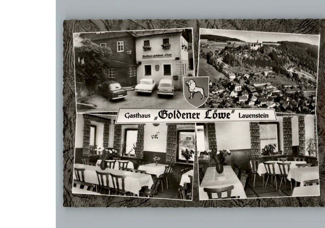 Lauenstein Oberfranken Gasthaus Goldener Loewe