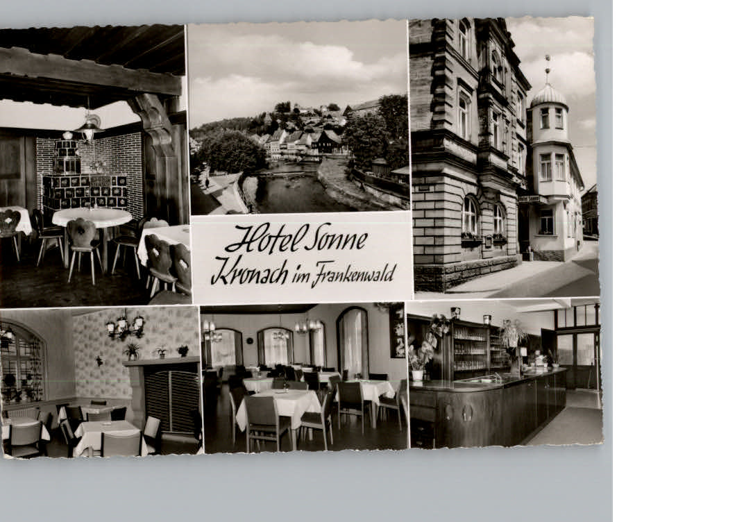 Kronach Oberfranken Hotel Sonne