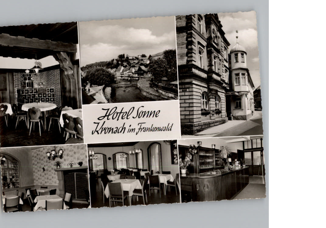 Kronach Oberfranken Hotel Sonne