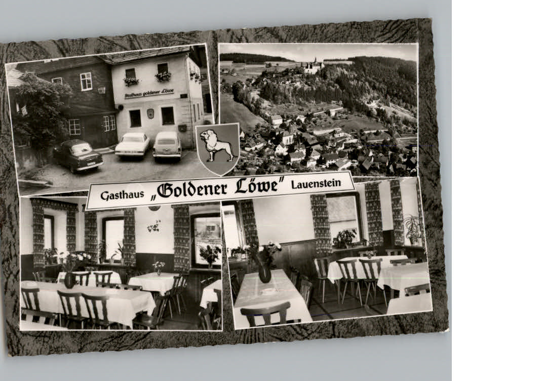 Lauenstein Oberfranken Gasthaus goldener Loewe