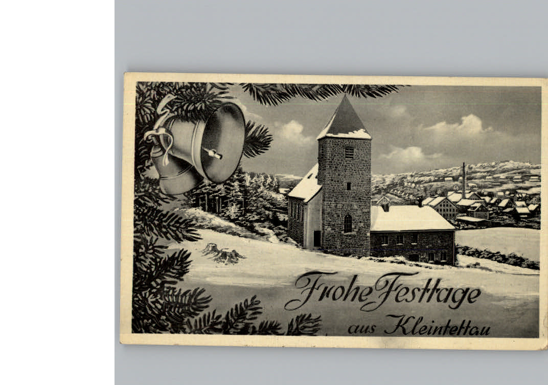 Kleintettau Winter-Karte