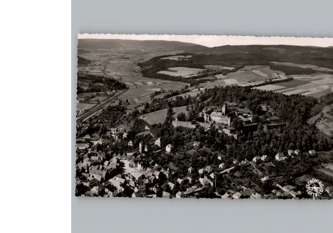 Kronach Oberfranken Fliegeraufnahme